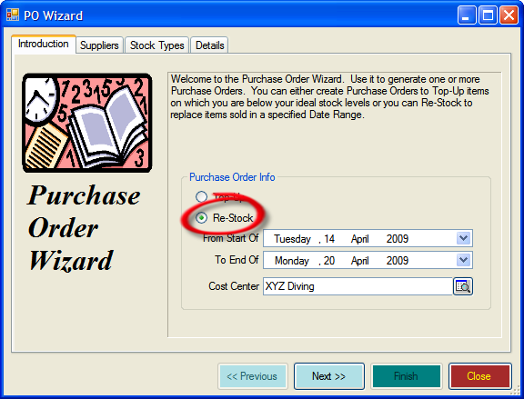Purchase Orders image v10.1