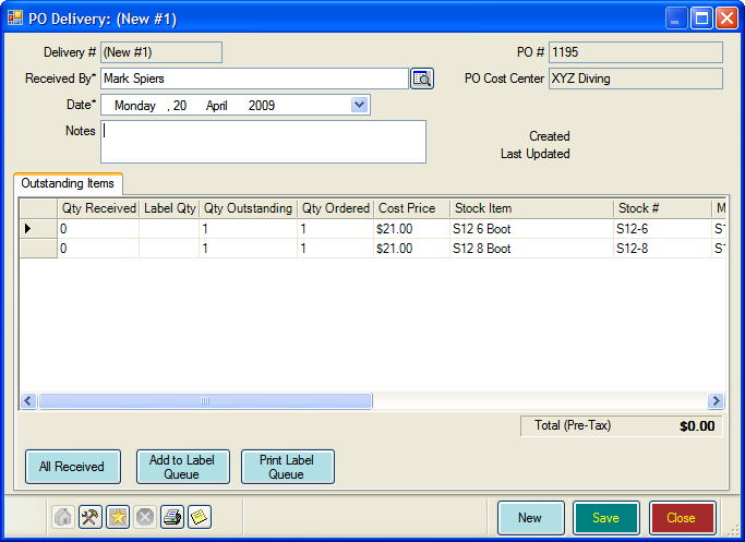 Purchase Orders image v14.1