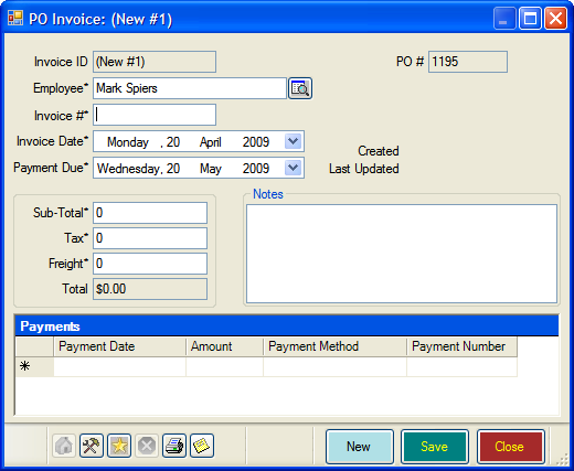 Purchase Orders image v18.1