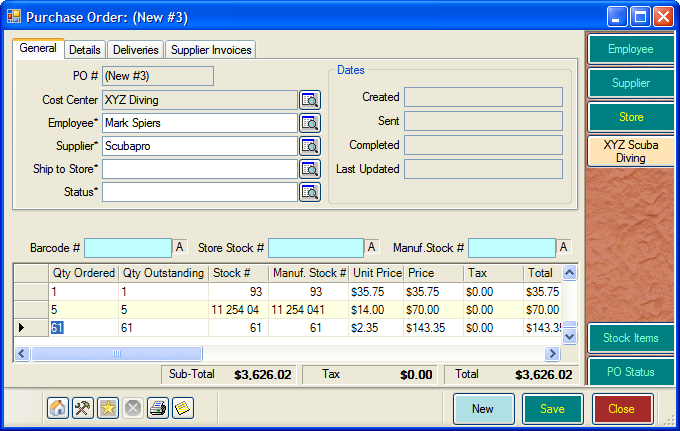 Purchase Orders image v8.1